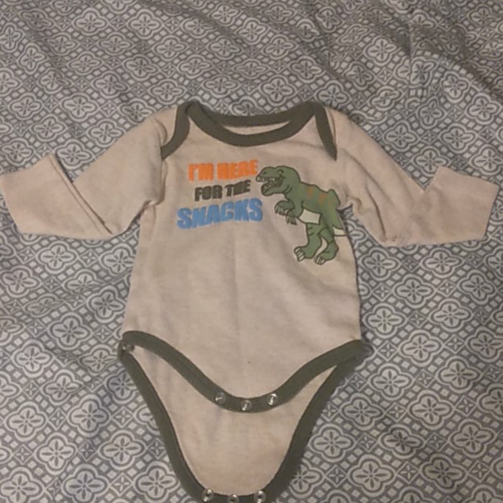 0-3m Baby Boy Onsie